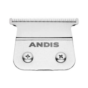 Andis Superliner Replacement T-Blade (Item #04120), carbon steel close-cutting T-blade designed for precision trimming and outlining; compatible with Andis RT-1 trimmer.