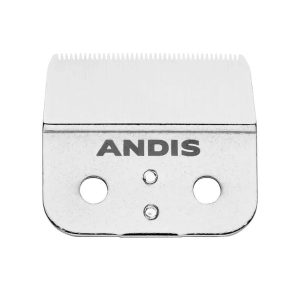 Andis Outliner II Replacement Blade (Item #04604), carbon-steel square blade designed for ultra-close dry shaves, fades, and precision line-ups; compatible with Andis GO, GTO, GTX, ORL, GI, SL, and SLS trimmer models.