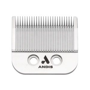 Andis Master Cordless Li Chrome Plated Replacement Blade (Item #74070), 22-tooth chrome-plated steel blade adjustable from size 000 to 1, designed for tapering, blending, and general-purpose cutting; compatible with Andis Master Cordless Clipper (Model MLC).