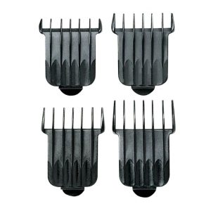 Andis D7/D8 Bag Comb Set for T-BLD (Model #32196) featuring two durable attachment combs designed for precise trimming and styling with Andis T-blade trimmers.