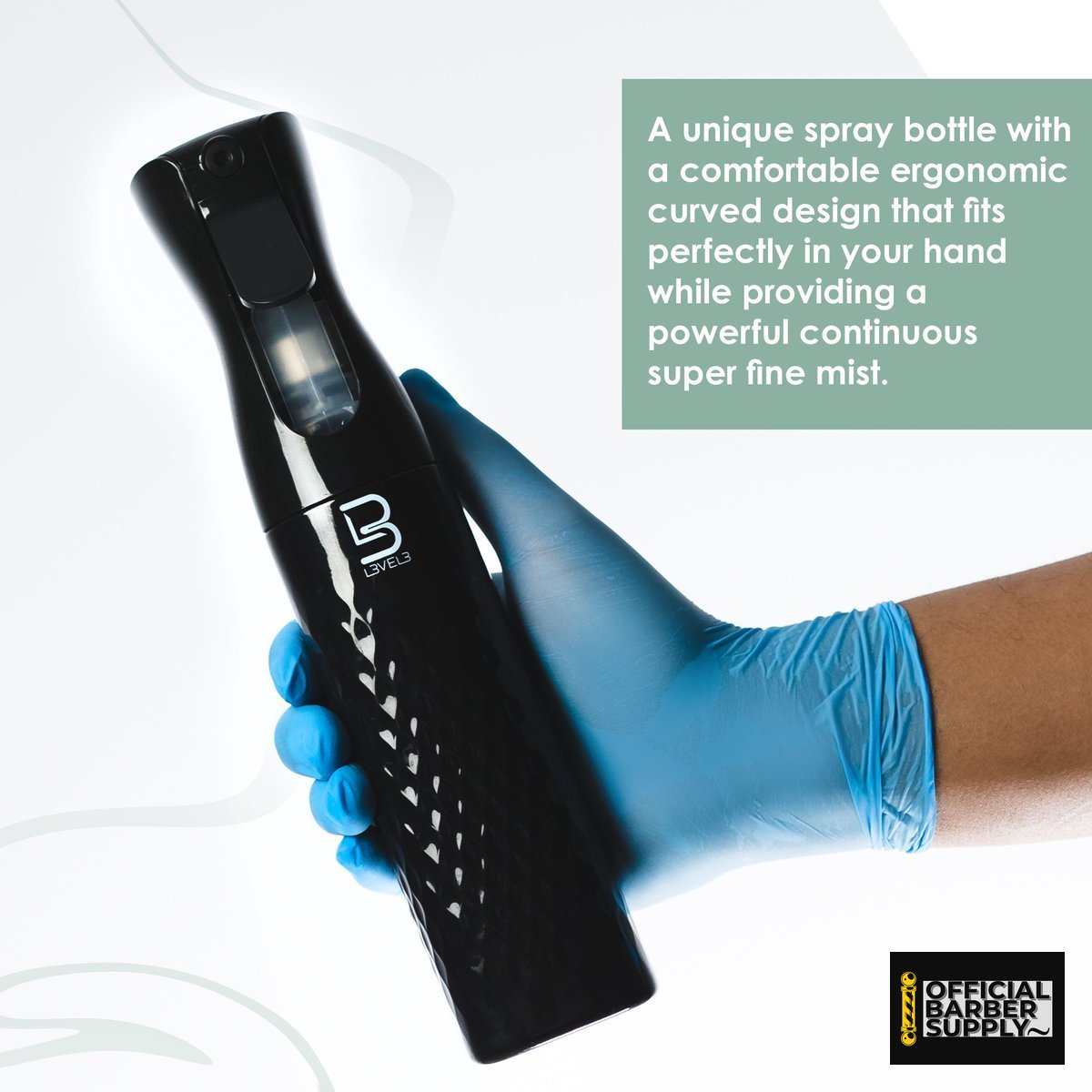 L3VEL3 Beveled Spray Bottle