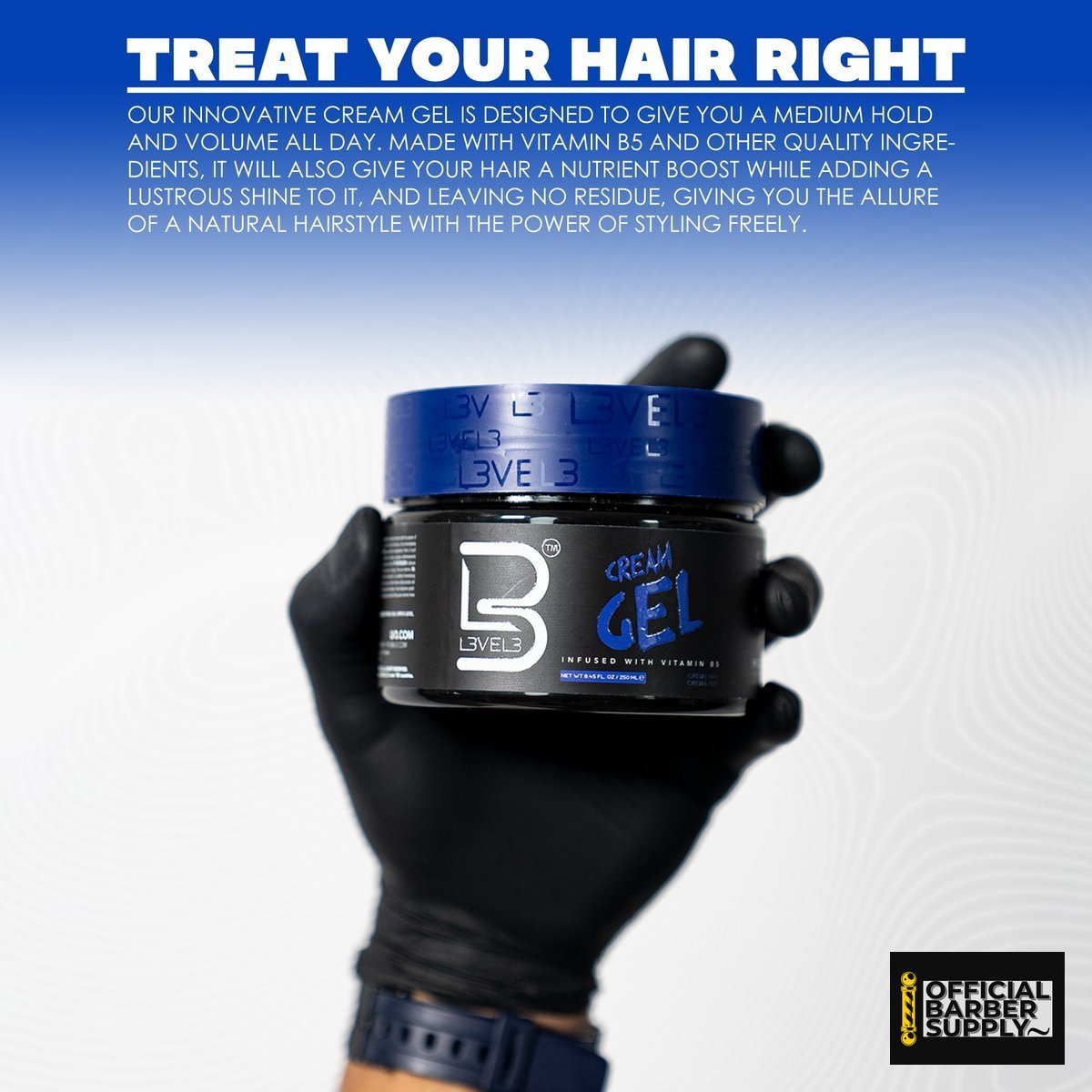 L3VEL3 Cream Gel