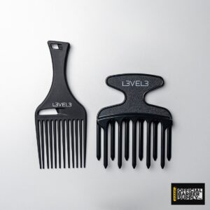L3VEL3 Hair Pick Comb Set - 2 Pc