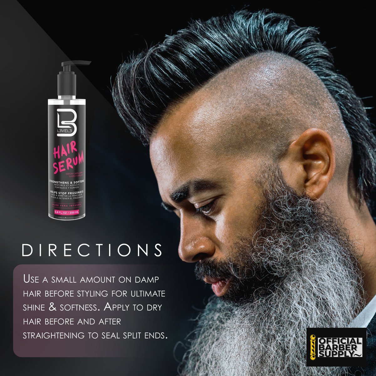 L3VEL3 Hair Serum