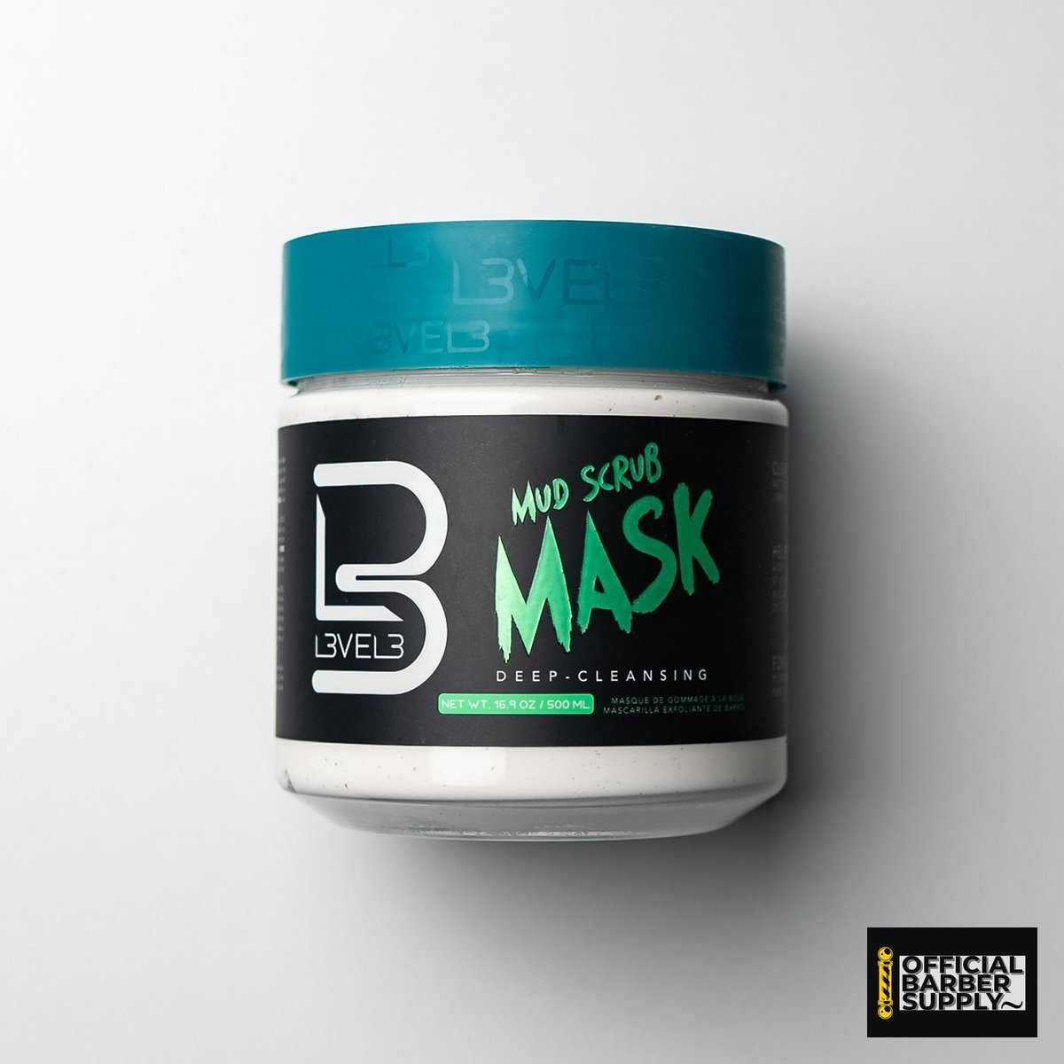 L3VEL3 Mud Facial Scrub