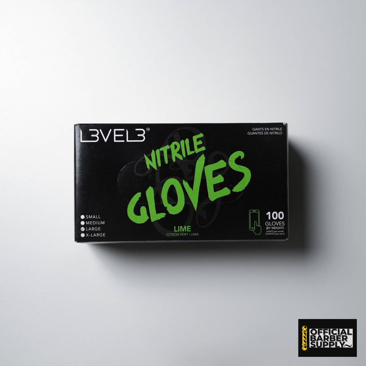 L3VEL3 Professional Nitrile Gloves