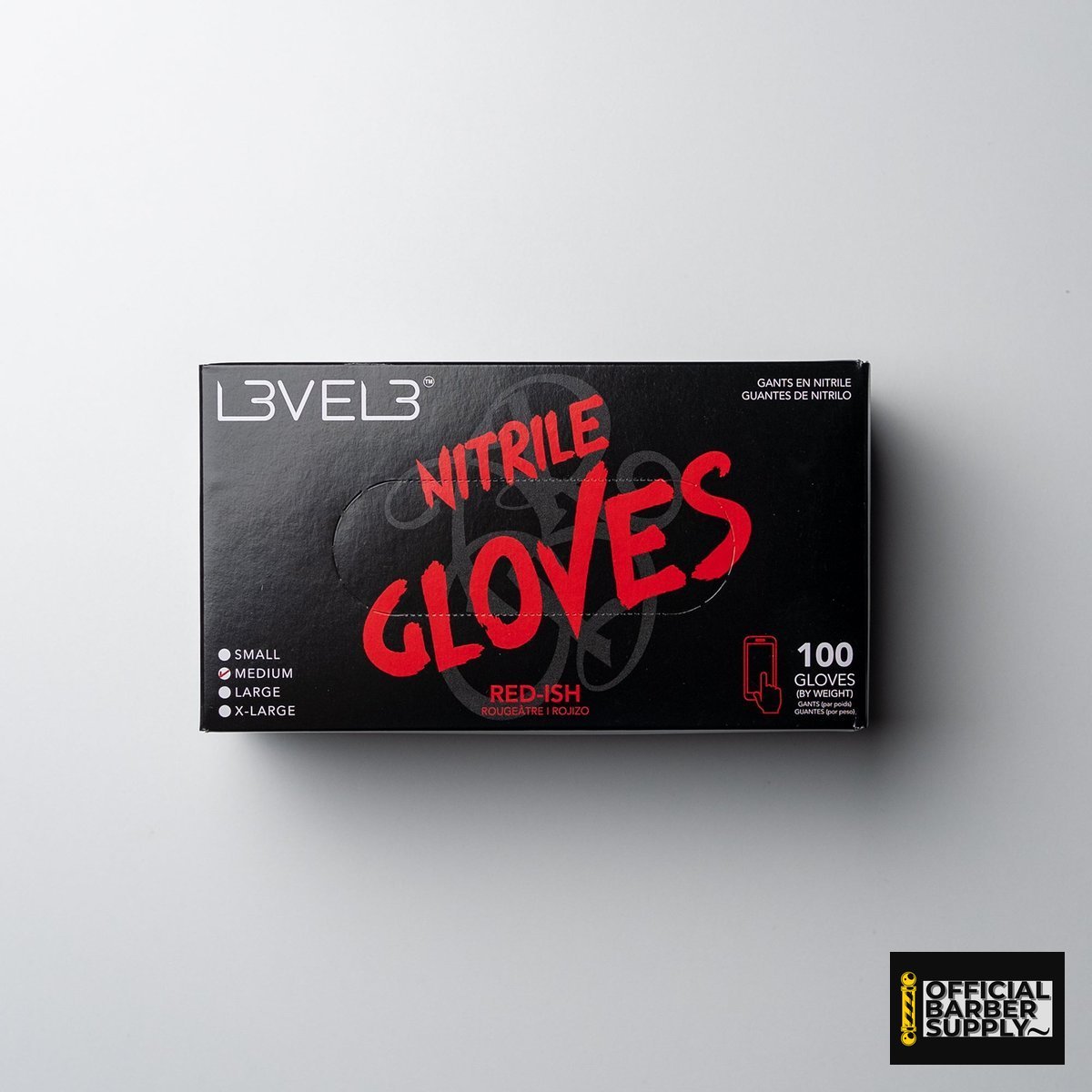 L3VEL3 Professional Nitrile Gloves