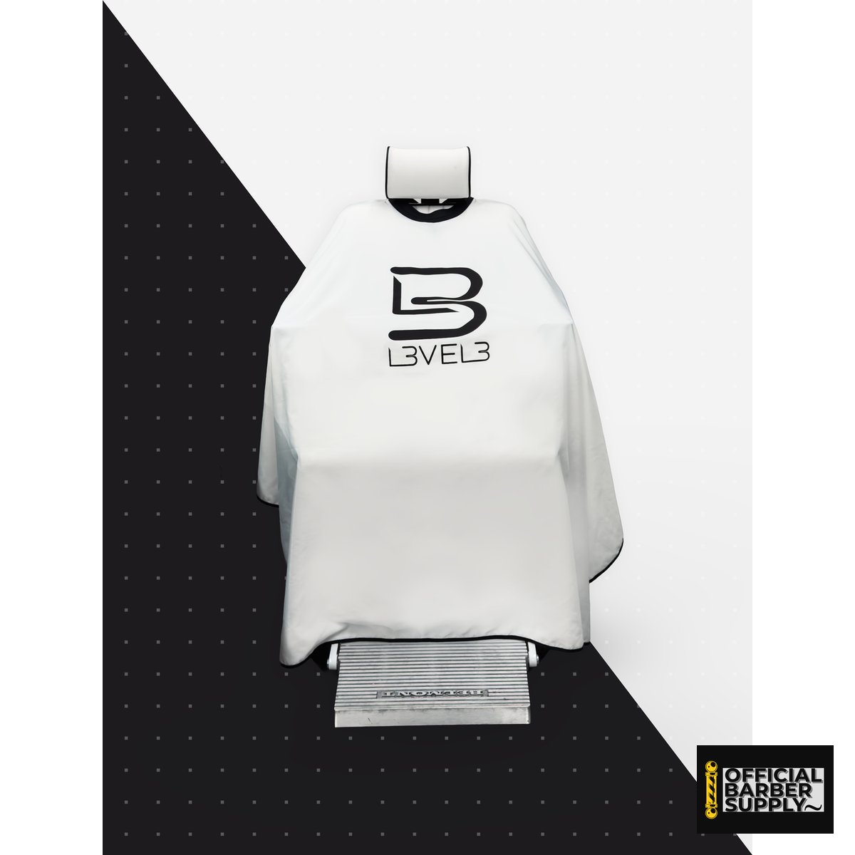 L3VEL3 Professional Rubber Neck Cutting Cape