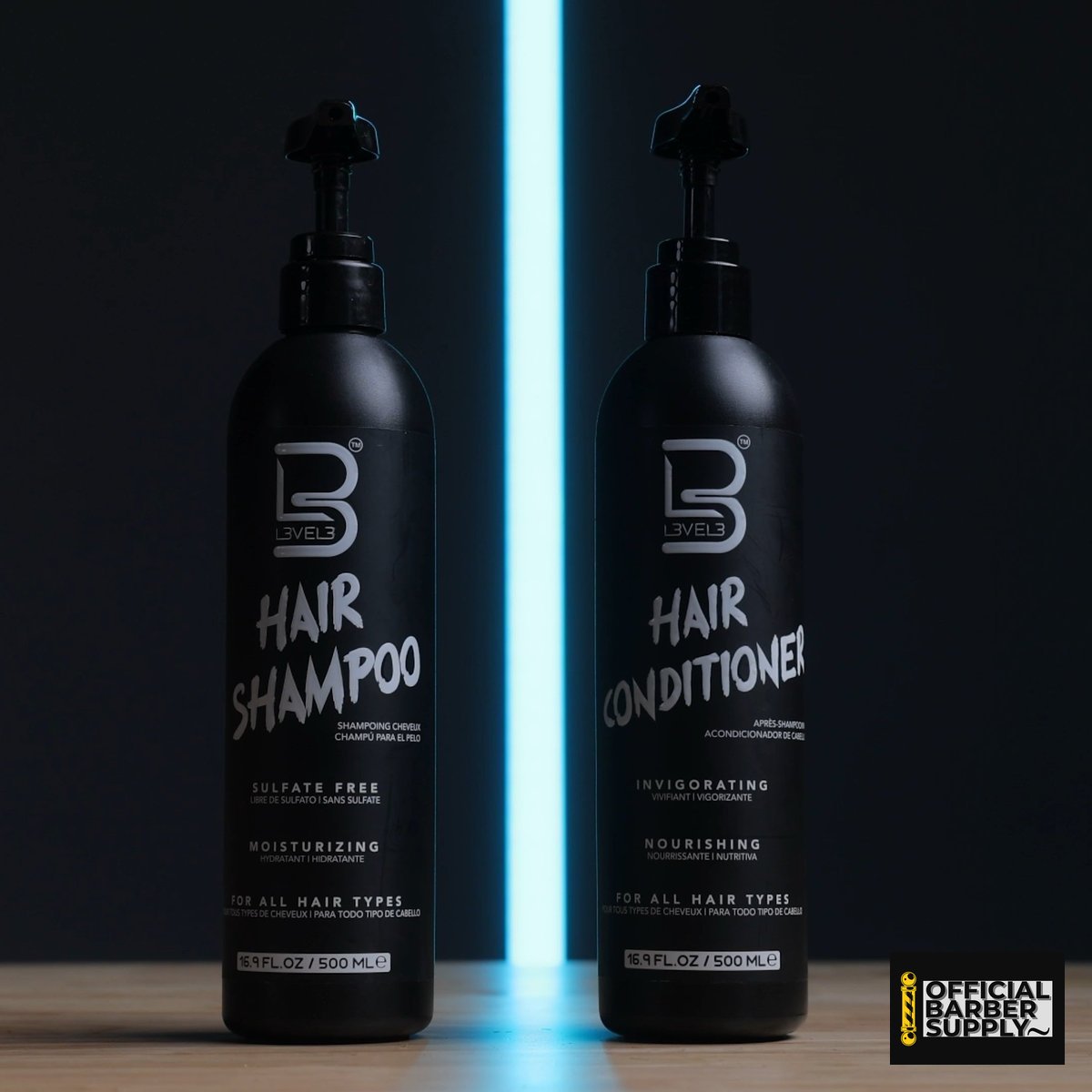 L3VEL3 Sulfate Free Shampoo